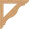 Ekena Millwork Funston Slat Smooth Bracket, Western Red Cedar, 5 1/2"W x 48"D x 48"H BKT06X48X48FST06SWR - alternate 2